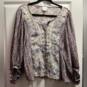 Bohemian Anthro top